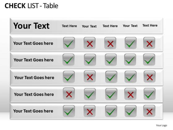PowerPoint Slidelayout Growth Check List Table Ppt Slide Designs PowerPoint Slidelayout Growth Check List Table Ppt Slide Designs