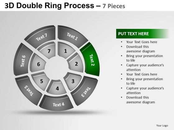 PowerPoint Slides Chart Double Ring Ppt Slides PowerPoint Slides Chart Double Ring Ppt Slides