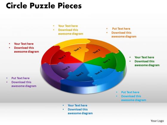 PowerPoint Slides Circle Puzzle Pieces Education Ppt Theme PowerPoint Slides Circle Puzzle Pieces Education Ppt Theme