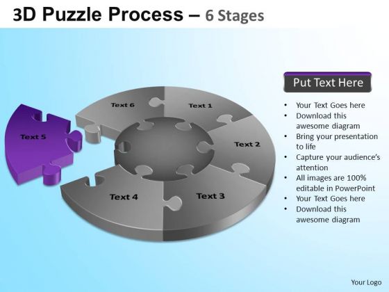 PowerPoint Slides Company Jigsaw Pie Chart Ppt Template PowerPoint Slides Company Jigsaw Pie Chart Ppt Template