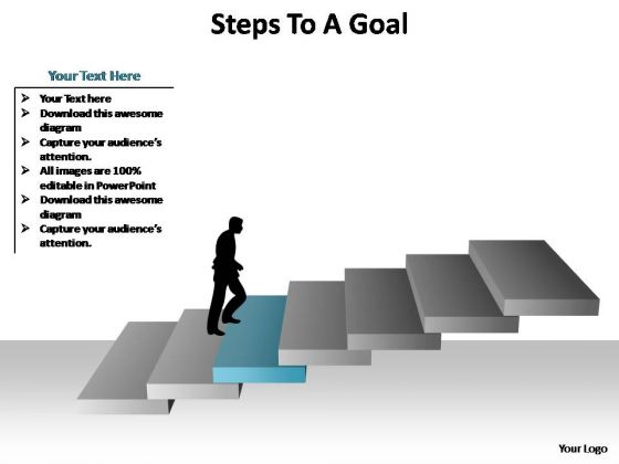 PowerPoint Slides Download Steps To A Goal Ppt Slide PowerPoint Slides Download Steps To A Goal Ppt Slide