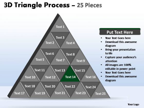 PowerPoint Slides Education Triangle Process Ppt Slides