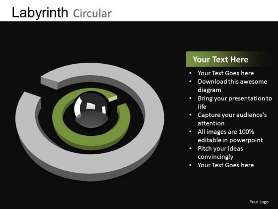 PowerPoint Slides Find Solution Labyrinth Ppt Slides PowerPoint Slides Find Solution Labyrinth Ppt Slides