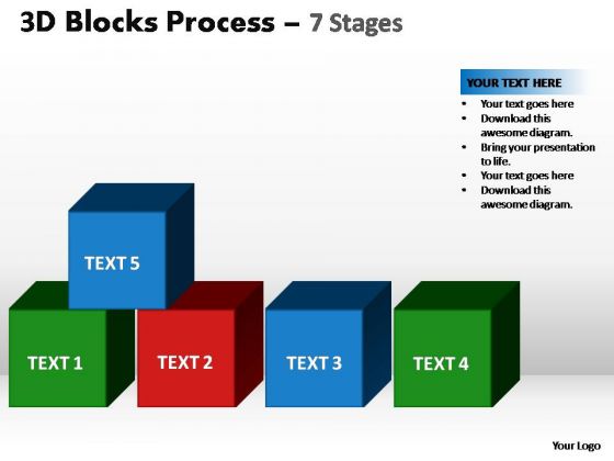 PowerPoint Slides Graphic Blocks Process Ppt Template PowerPoint Slides Graphic Blocks Process Ppt Template