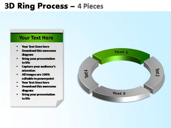 PowerPoint Slides Graphic Ring Process Ppt Slides
