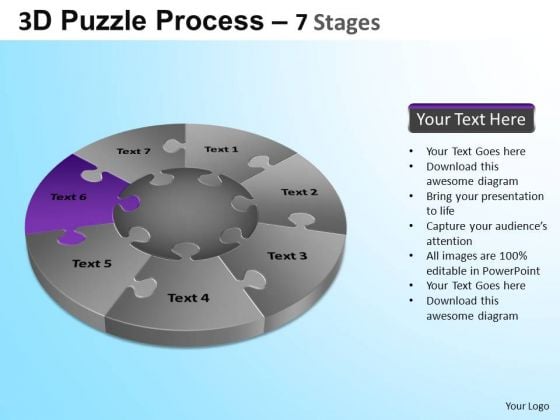 PowerPoint Slides Growth Jigsaw Pie Chart Ppt Backgrounds PowerPoint Slides Growth Jigsaw Pie Chart Ppt Backgrounds