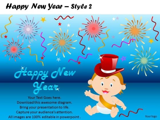 PowerPoint Slides Kidss Happy New Year Ppt Slides PowerPoint Slides Kidss Happy New Year Ppt Slides