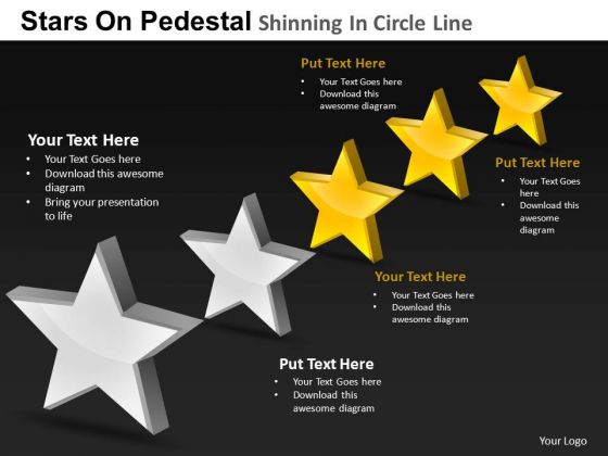 PowerPoint Slides Marketing Pedestal Shinning Ppt Slides PowerPoint Slides Marketing Pedestal Shinning Ppt Slides