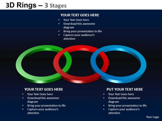 PowerPoint Slides Marketing Rings Ppt Backgrounds