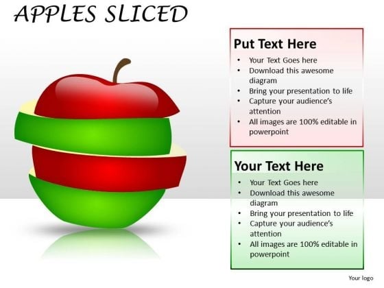 PowerPoint Slides On Merged Apple Ppt Diagram Templates