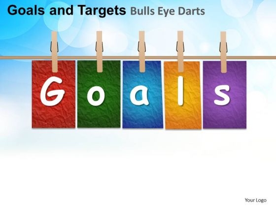 PowerPoint Slides Process Goals And Targets  Ppt Layouts