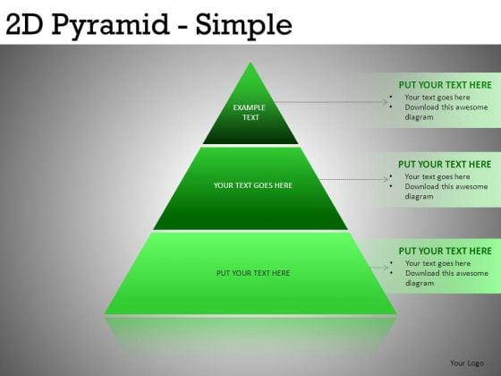 PowerPoint Slides Pyramids 3 Layers PowerPoint Slides Pyramids 3 Layers