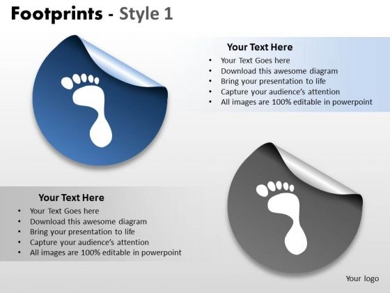 PowerPoint Slides Sales Footprints Ppt Templates PowerPoint Slides Sales Footprints Ppt Templates