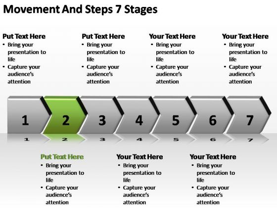 powerpoint slides sales movement and steps ppt presentation