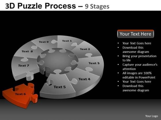 PowerPoint Slides Sales Pie Chart Puzzle Process Ppt Layout PowerPoint Slides Sales Pie Chart Puzzle Process Ppt Layout