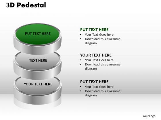 PowerPoint Slides Strategy 3d Pedestal Ppt Presentation PowerPoint Slides Strategy 3d Pedestal Ppt Presentation