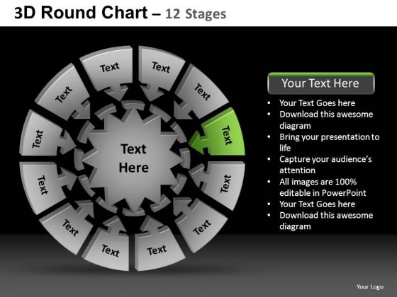 PowerPoint Slides Strategy Round Chart Ppt Template PowerPoint Slides Strategy Round Chart Ppt Template