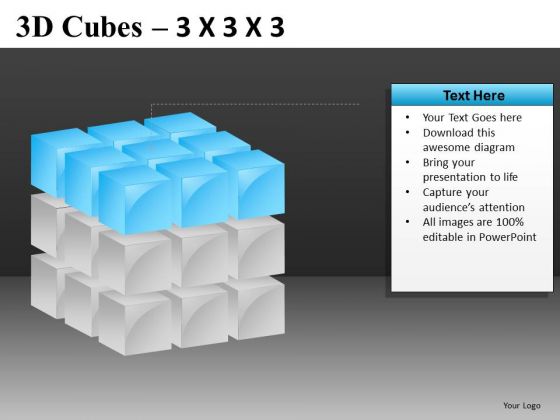 PowerPoint Slides With Cube Diagrams PowerPoint Slides With Cube Diagrams