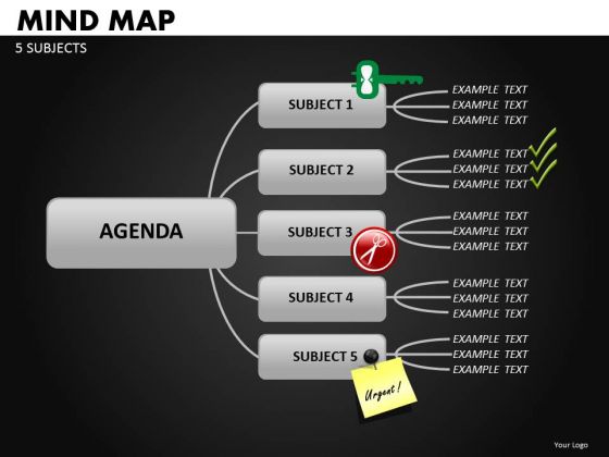 PowerPoint Slides With Mind Map Diagram Download PowerPoint Slides With Mind Map Diagram Download