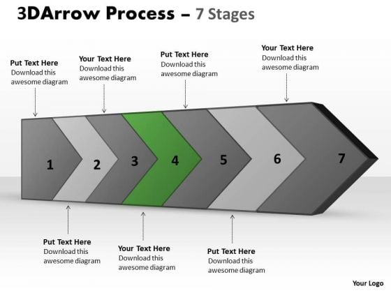 powerpoint_template_3d_continuous_arrow_steps_ishikawa_diagram_image_1