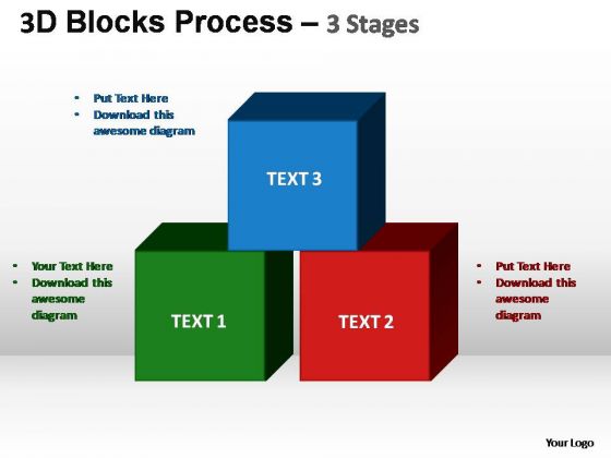 Powerpoint Template Business Building Blocks Ppt Backgrounds Powerpoint Templates