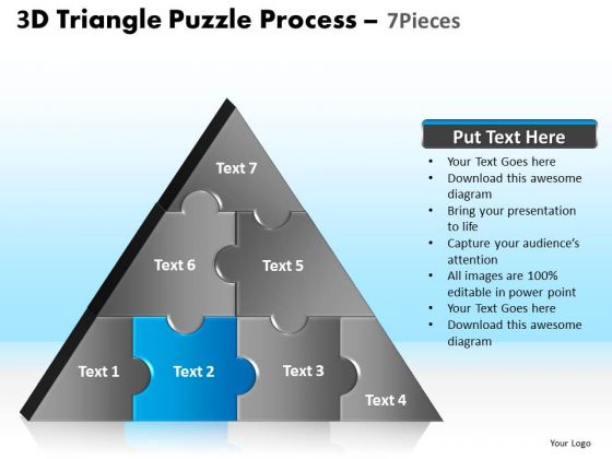 PowerPoint Template Company Triangle Puzzle Ppt Slide Designs PowerPoint Template Company Triangle Puzzle Ppt Slide Designs