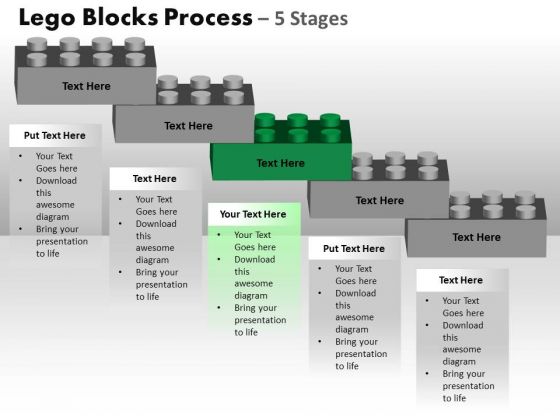 Powerpoint Template Editable Lego Blocks Ppt Template Powerpoint Templates