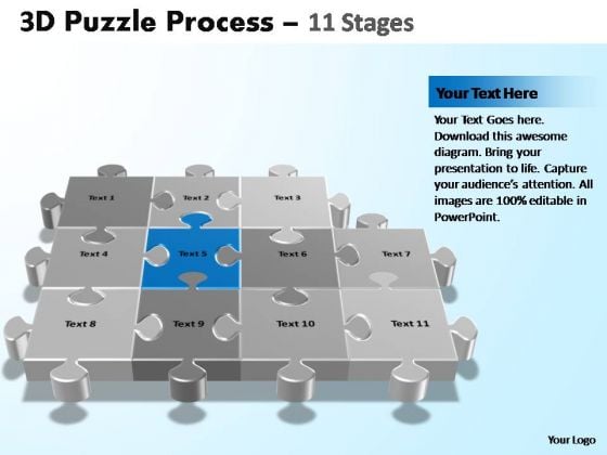 PowerPoint Template Editable Puzzle Process Ppt Theme PowerPoint Template Editable Puzzle Process Ppt Theme