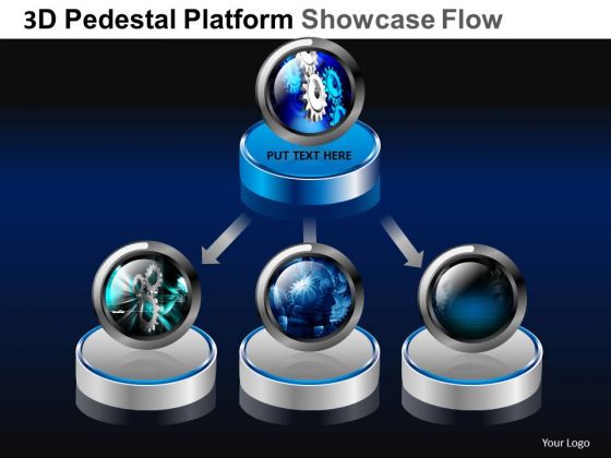 PowerPoint Template Global Pedestal Platform Showcase Ppt Layout PowerPoint Template Global Pedestal Platform Showcase Ppt Layout