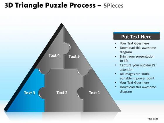 PowerPoint Template Global Triangle Puzzle Ppt Slide PowerPoint Template Global Triangle Puzzle Ppt Slide