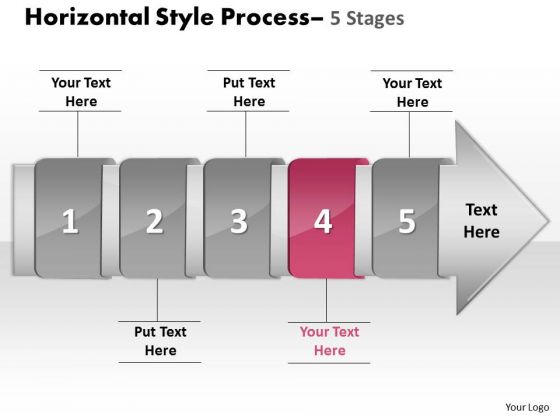 PowerPoint Template Horizontal Flow Of 5 Stage Network Diagram Ppt Image PowerPoint Template Horizontal Flow Of 5 Stage Network Diagram Ppt Image