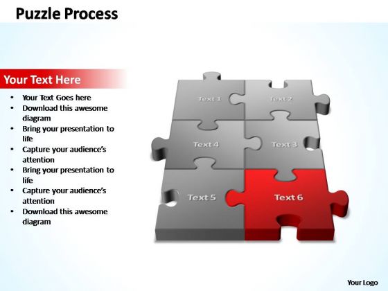 PowerPoint Template Leadership 3d Puzzle Process Ppt Slides PowerPoint Template Leadership 3d Puzzle Process Ppt Slides