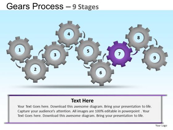 PowerPoint Template Leadership Gears Ppt Designs PowerPoint Template Leadership Gears Ppt Designs
