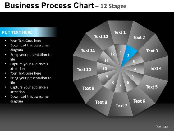 PowerPoint Template Leadership Pie Chart Ppt Design