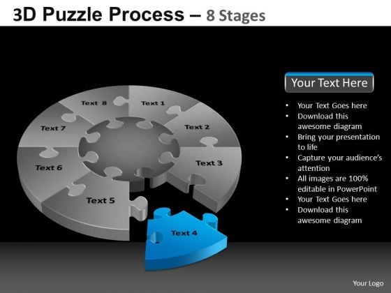 PowerPoint Template Leadership Pie Chart Puzzle Process Ppt Design Slides PowerPoint Template Leadership Pie Chart Puzzle Process Ppt Design Slides