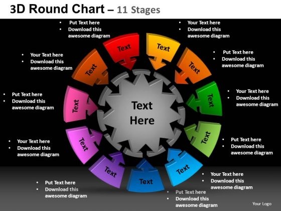 PowerPoint Template Leadership Round Chart Ppt Slide Designs PowerPoint Template Leadership Round Chart Ppt Slide Designs