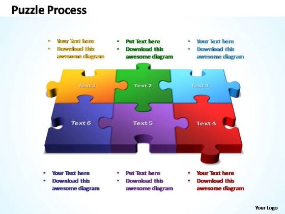 PowerPoint Template Marketing 3d Puzzle Process Ppt Slides PowerPoint Template Marketing 3d Puzzle Process Ppt Slides
