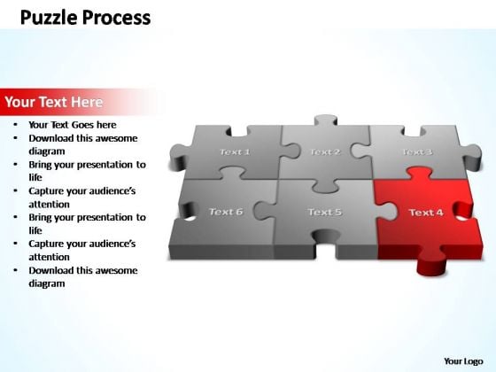PowerPoint Template Strategy 3d Puzzle Process Ppt Slides PowerPoint Template Strategy 3d Puzzle Process Ppt Slides
