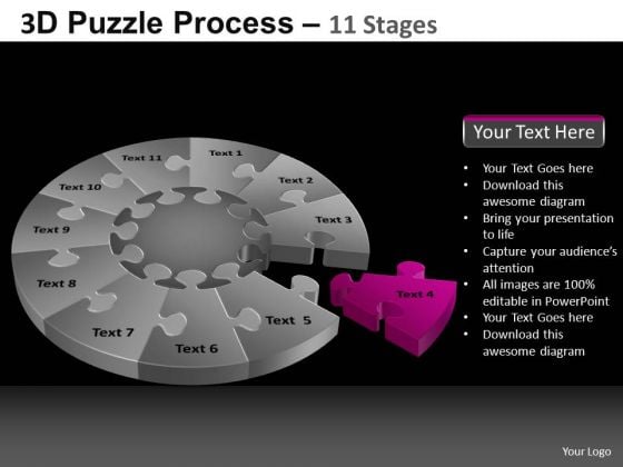PowerPoint Template Strategy Pie Chart Puzzle Process Ppt Design PowerPoint Template Strategy Pie Chart Puzzle Process Ppt Design