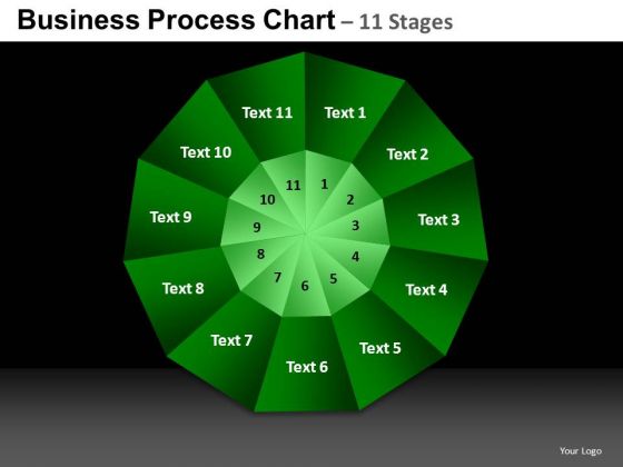 PowerPoint Template Success Pie Chart Ppt Template