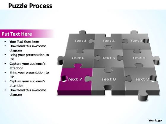 PowerPoint Template Teamwork 3d Puzzle Process Ppt Slide PowerPoint Template Teamwork 3d Puzzle Process Ppt Slide