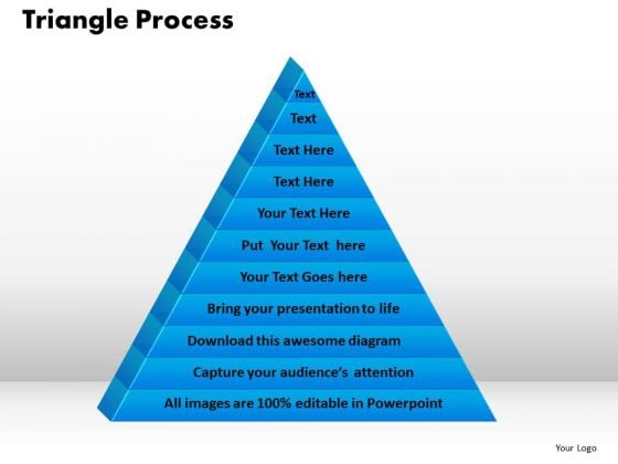 PowerPoint Template Triangle Process Growth Ppt Design PowerPoint Template Triangle Process Growth Ppt Design
