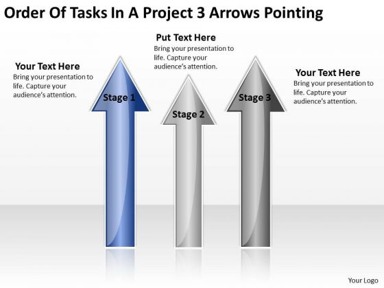 PowerPoint Templates Arrows Of Tasks Project 3 Pointing PowerPoint Templates Arrows Of Tasks Project 3 Pointing