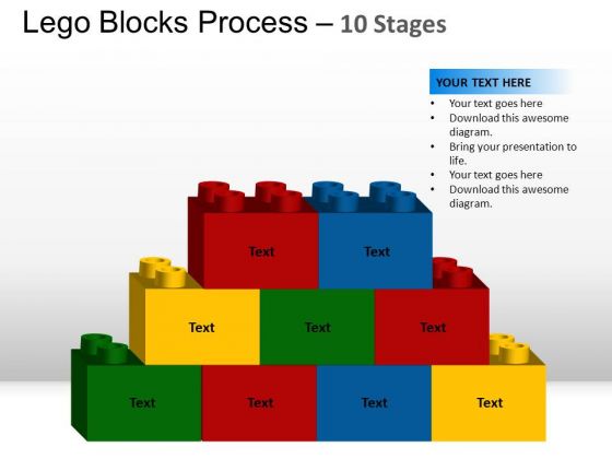 powerpoint templates business lego blocks ppt backgrounds