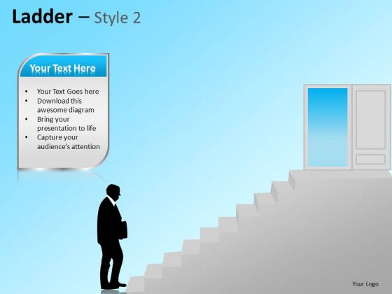 PowerPoint Templates Business Strategy Ladder Ppt Themes