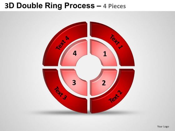 PowerPoint Templates Company Double Ring Ppt Designs