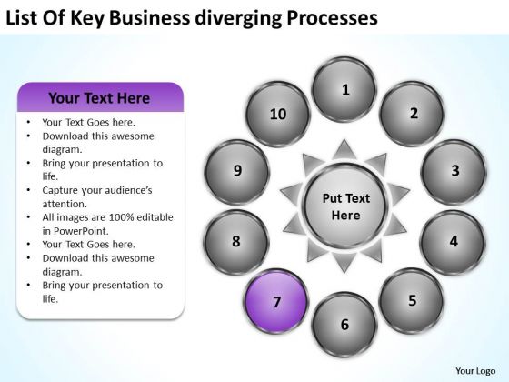 PowerPoint Templates Download Diverging Processes Ppt Circular Flow Diagram PowerPoint Templates Download Diverging Processes Ppt Circular Flow Diagram