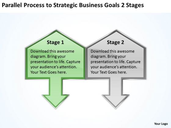 PowerPoint Templates Goals 2 Stages Business Development Plan PowerPoint Templates Goals 2 Stages Business Development Plan