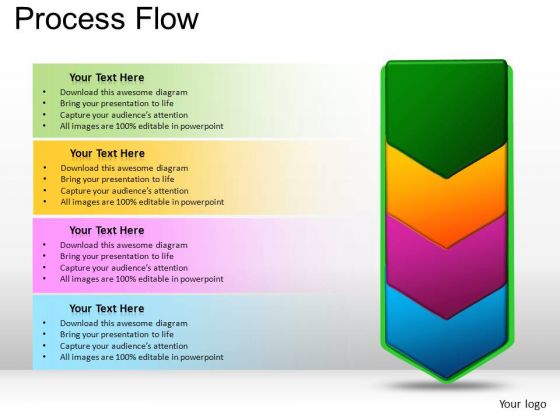 PowerPoint Templates Marketing Process Flow Ppt Themes