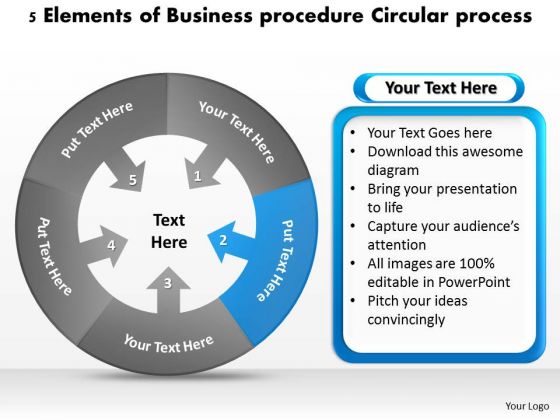 PowerPoint Templates Procedure Circular Process Home Care Business Plan PowerPoint Templates Procedure Circular Process Home Care Business Plan